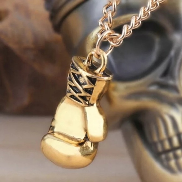 🥊 Boxing Glove Chain- gold - Picture 1 of 5